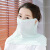 韓国版の新商品は春夏の通気日焼け止めマスク女性薄い防風マスクが開いています。自転車に乗って顔を隠します。