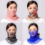 唯姿秀マスク女性2019夏新型アウトドア日焼け止め首カバー通気マスク全カバー顔シフォン薄いベール多機能SV 296百花を競います。