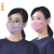 春のアレルギー防止マスクのファブリックのマスクの女性の薄いタイプの綿は息を吸いやすいです。