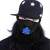 アニメの周辺の夜光マスクのマフラーマスクの潮写輪眼カカシcosの周辺の防風騎行マスクの男の純粋な黒いマスクの平均サイズ