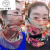 新商品の耳飾りマスク百変化マフラー女性の日焼け止め多機能ガーゼ紫外線防止ネックミニスカーフ薄い夏K耳飾りヒョウ柄
