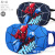 夏の新商品の赤ちゃんマスク秋冬の通気性スパイダーマン3-6-8歳の子供用マスクDW 2 V 003黒+青は3-8歳に似合います。