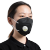 喫煙防止マスク防塵マスク電気溶接防塵粉塵磨耗防止内装は息しやすい夏季通気防止工業粉塵防毒ブラック30個入り(呼吸弁付き)