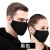GLOO-STTORYマスク男女カップル用マスク防塵防塵防塵防じんマスクMKZ 834169黒（活性炭2枚を送る）