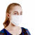 六禄全綿脱脂ガーゼマスク防塵工業粉塵防毒マスク男性女性空気を通すと、労働保護マスクのスモッグ防止pm 2.5マスクの耳付きタイプは白で20匹です。