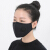 北諾マスク男性潮防煙霧防塵PM 2.5呼吸弁コットンマスク女性非使い捨て日焼け止めマスク黒（10枚のフィルターを含む）