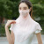 100%サンシルクマスク首を保護します。夏の通気性が薄いタイプの日焼け止めベールの女性が自転車に乗って顔マスクを遮ります。