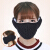 蘇子冬の韓国版の騎行口カバー冬の男女防塵防寒口の耳カバーは厚い保温性と通気性保護マスク黒