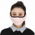 杉本ひとえの保温マスク男女用冬の屋外ライドマスク防風カバー通気口マスクA 830こし紫ワンセット