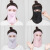 ユメガリン夏の日焼止めマスク男女全顔アイスマスク屋外ライド透過性紫外線防止ネックマスク2副-ピンクフリーサイズ