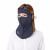 UV 100紫外線防止マスク女性マスク透過性マスクマスク日本焼け止めマスク20366暗夜黒-マスク率99.57%F
