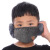 杉束保温マスク男の子と女の子5歳6歳7歳8歳9歳10歳マスク冬防寒屋外防風マスク耳カバー厚いマスクで水洗いできます。子供A 602の紺色の服です。