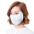 uv 100日よけマスク女性が目尻を保護して紫外線の薄い金を防いでマスクの91370きわめて簡単な灰に増大します。